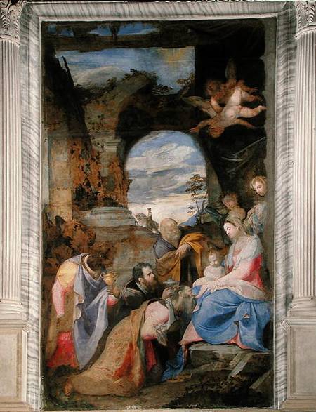 Adoration of the Magi from Federico Zuccari