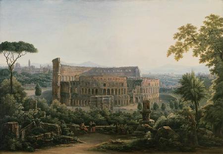 View of the Colosseum, Rome