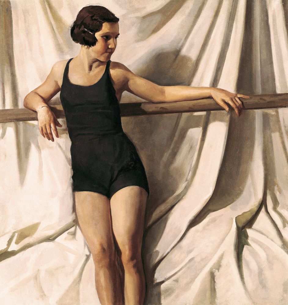 Young Bather, c20th (oil on canvas) from Felipe Abarzuza y Rodriguez de Arias