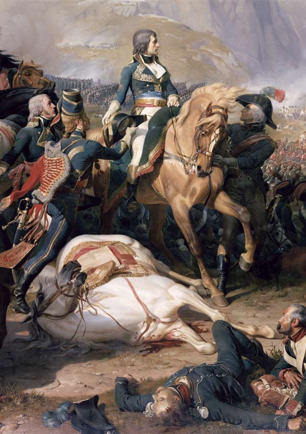 The Battle of Rivoli from Felix Philippoteaux