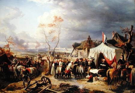 General De La Morliere Receiving the Surrender of Antwerp, 29th November 1792 from Felix Philippoteaux
