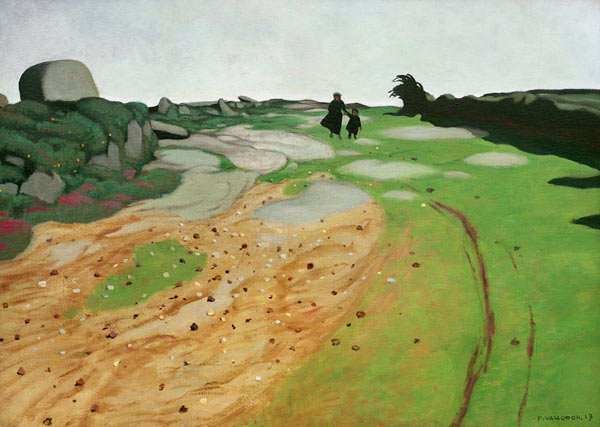 F.Vallotton / Breton Landscape / 1917 from Felix Vallotton