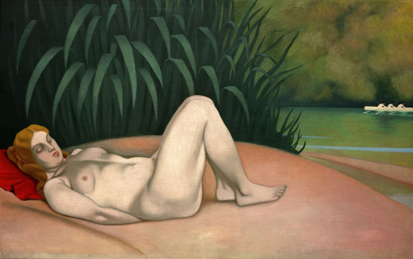 F.Vallotton / Nude by River Bank / 1921 from Felix Vallotton