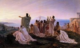 Hymnus to the setting Sun in Ancient Greece