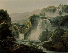The waterfalls of Tivoli. from Feodor Michailow. Matwejeff
