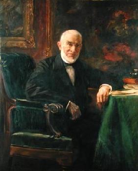 Senator Ferdinand Moring (1818-1900), 1898 (oil on canvas)
