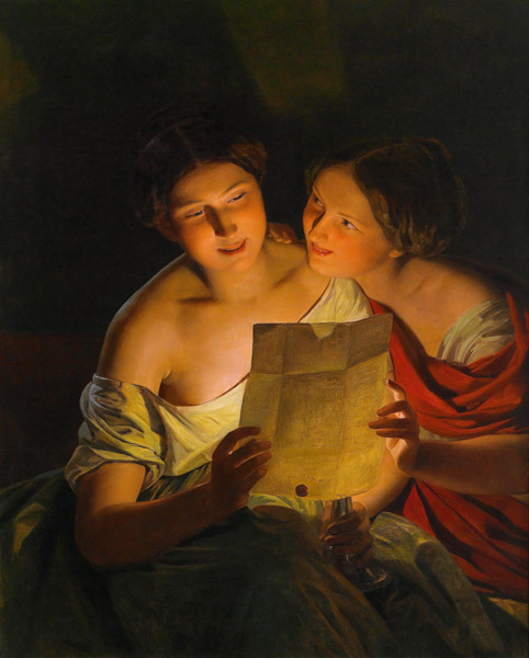 Love letter from Ferdinand Georg Waldmüller