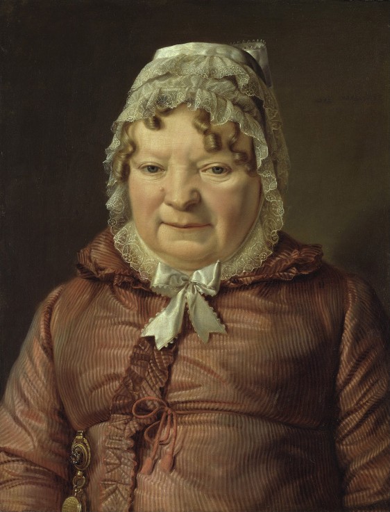 Portrait of the Mother of Captain von Stierle-Holzmeister from Ferdinand Georg Waldmüller