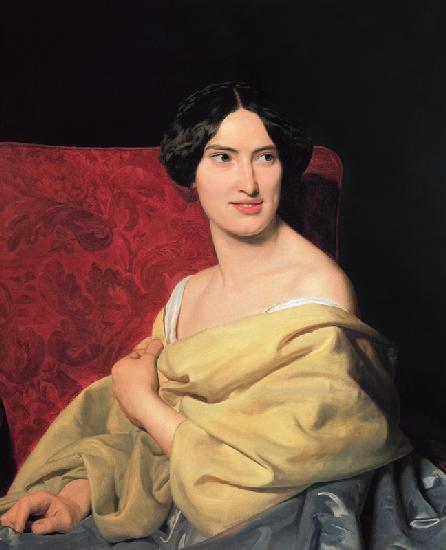 Anna Bayer (1824-1897), die spätere zweite Gattin Waldmüllers