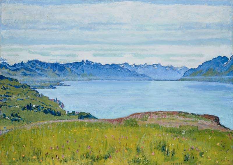 Landscape at Lake Geneva from Ferdinand Hodler