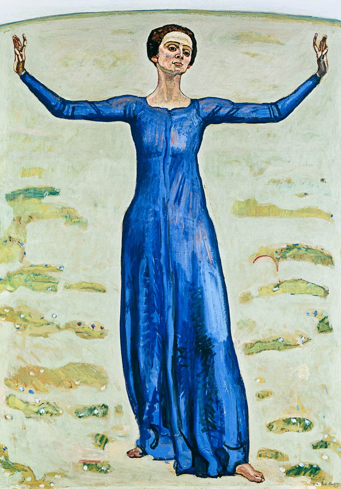 Song in the Distance from Ferdinand Hodler