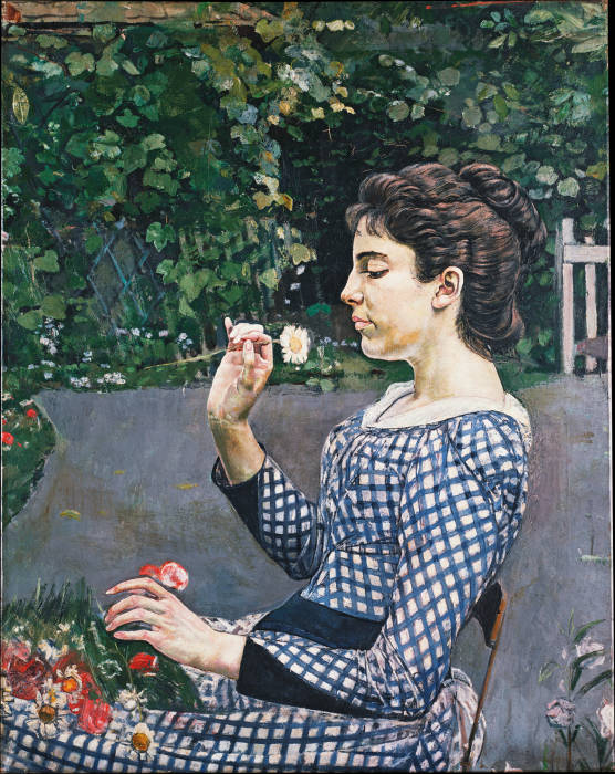 Portrait of Hélène Weiglé from Ferdinand Hodler