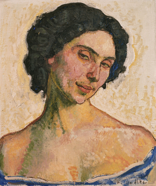 Portrait of Giulia Leonardi from Ferdinand Hodler