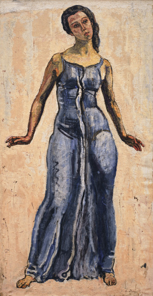 Figure from View into... from Ferdinand Hodler