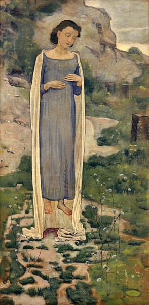 What the Flowers say from Ferdinand Hodler