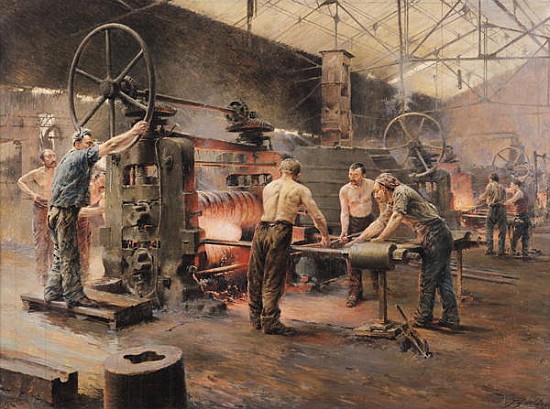 The Rolling Mill from Ferdinand Joseph Gueldry