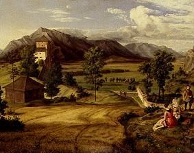 Salzburgische landscape. from Ferdinand Olivier