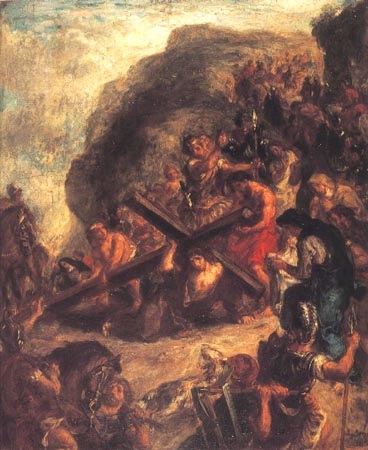 Kreuztragung Christi from Ferdinand Victor Eugène Delacroix