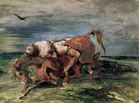 Mazeppa from Ferdinand Victor Eugène Delacroix