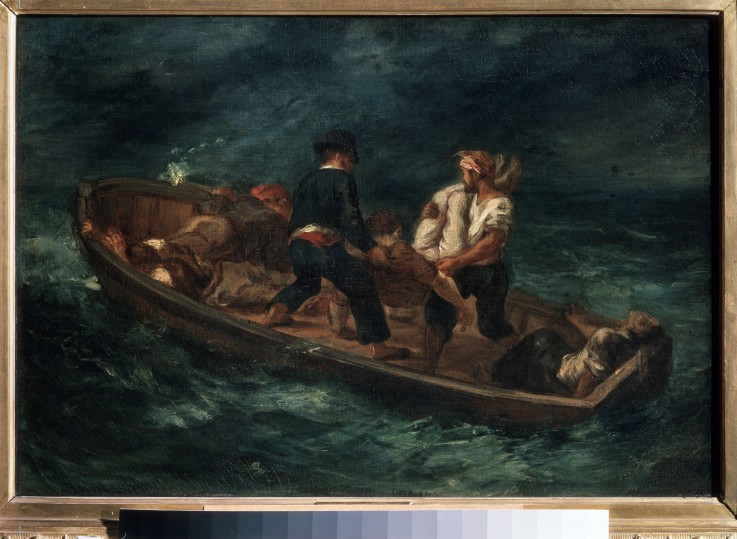 After a Shipwreck from Ferdinand Victor Eugène Delacroix