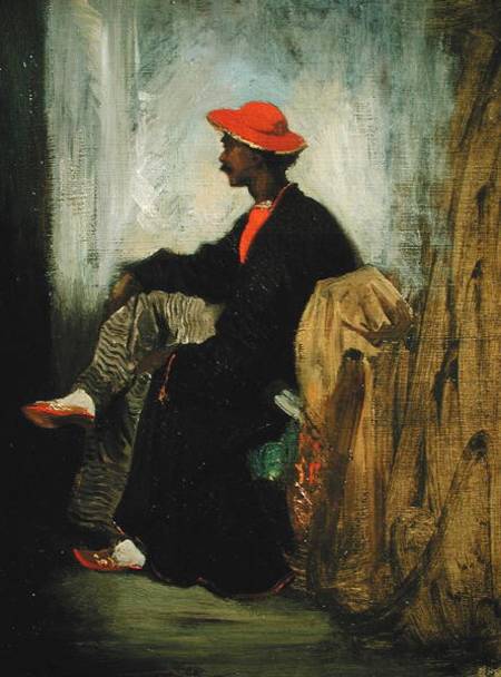 Study of an Indian from Calcutta from Ferdinand Victor Eugène Delacroix