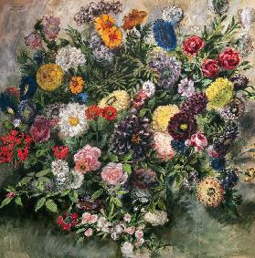 Bouquet of Flowers (w/c, gouache & pastel on