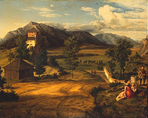 Salzburgische Landschaft from Ferdinand von Olivier