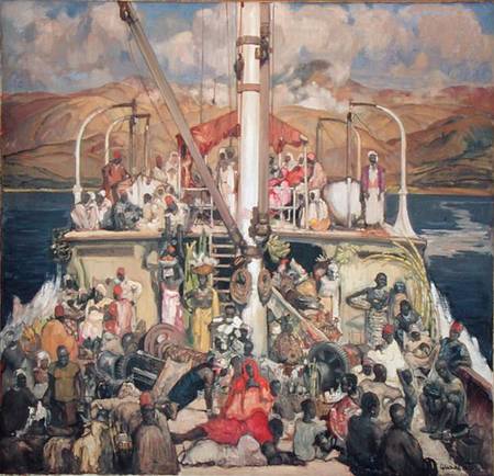 The Ferry from Fernand Allard L'Olivier