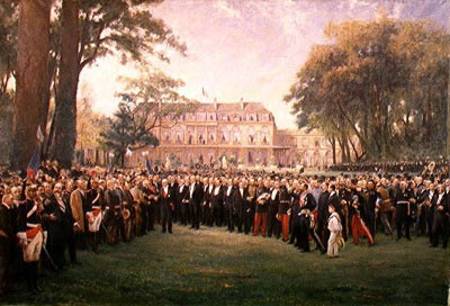 Reception of the Mayors of France at the Elysee Palace, 22nd September 1900 from Fernand Cormon