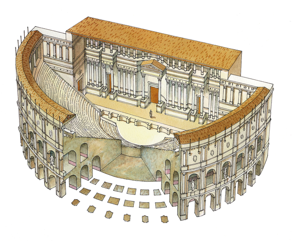 Roman Theatre from Fernando Aznar Cenamor