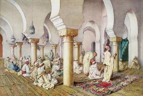 At Prayer in the Mosque, 1884