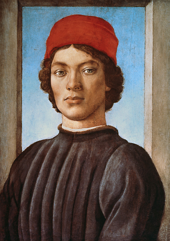 Portrait of a Youth from Filippino Lippi