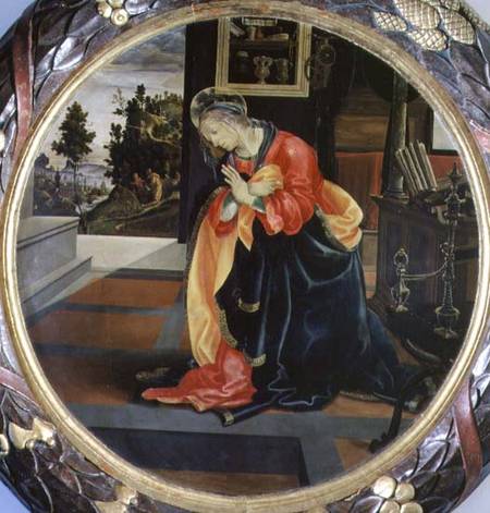 Virgin Annunciate from Filippino Lippi