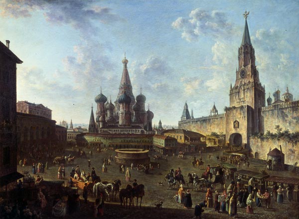 Red Square, Moscow from Fjodor Jakowlewitsch Aleksejew