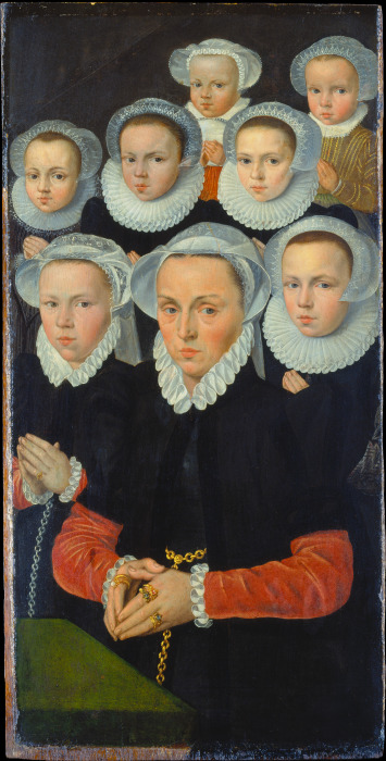 Shutter of an Altarpiece with Female Donors from Flämischer Meister um 1570/1580