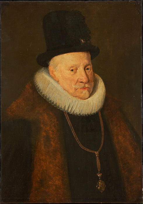 Portrait of an Eldery Man (Archduke Albert VII. (1559-1621) ?) from Flämischer Meister um 1654