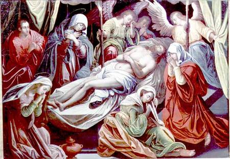Entombment of Christ, Villabranca from Flemish School