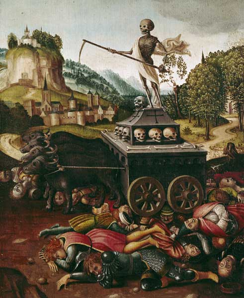 The Triumph of Death from Flemish School