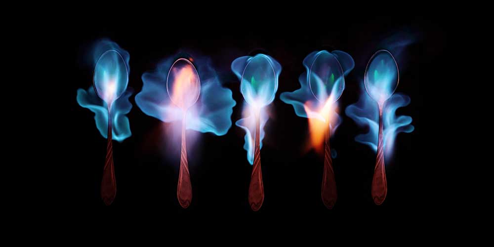 Burning magic potion from Floriana Barbu
