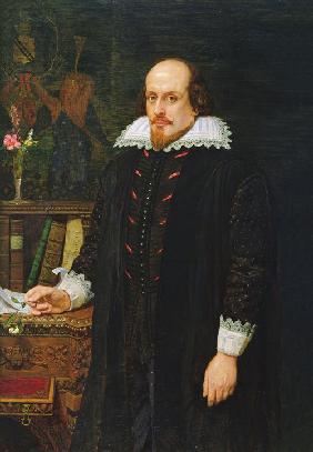 Portrait of William Shakespeare (1564-1616)