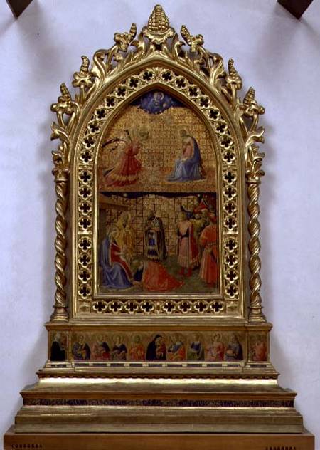 The Annunciation and the Adoration of the Magi from Fra Beato Angelico
