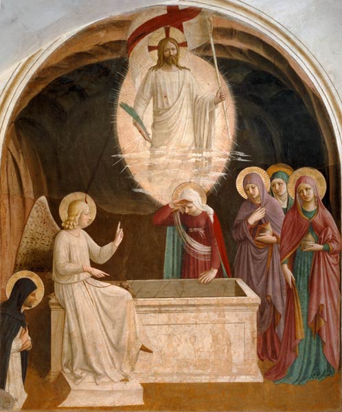 The Resurrection of Christ and the Pious Women at the Sepulchre from Fra Beato Angelico