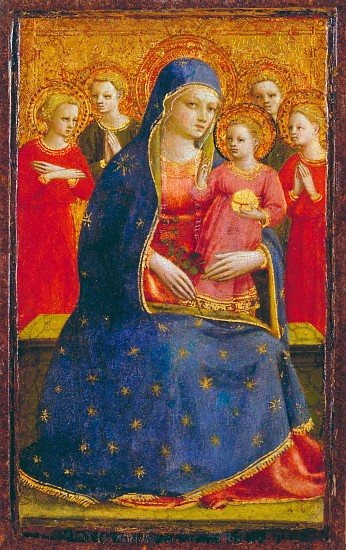 Madonna and Child with Angels from Fra Beato Angelico