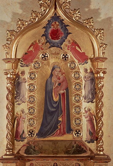 Madonna of the Stars (see also 79357) from Fra Beato Angelico