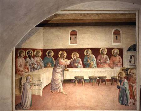 The Last Supper from Fra Beato Angelico