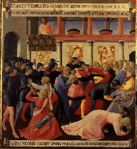 The Massacre of the Innocents, detail from panel one of the Silver Treasury of Santissima Annunziata
