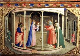 The Presentation in the Temple, from the predella of the Annunciation Altarpiece