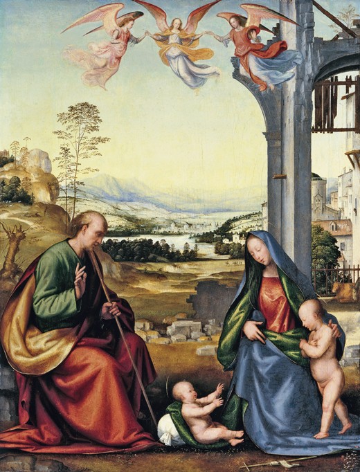 The Holy Family with John the Baptist from Fra Bartolommeo