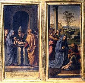 Presentation in the Temple and the Nativity
