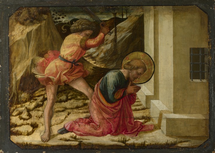 Beheading of Saint James the Great (Predella Panel of the Pistoia Santa Trinità Altarpiece) from Fra Filippo Lippi
